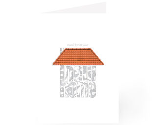 New Home Card - Hand Made